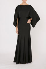 BLACK IRENE LONG DRESS