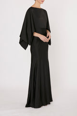 BLACK IRENE LONG DRESS