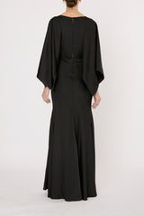BLACK IRENE LONG DRESS