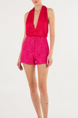 FUCSHIA ADELE SHORT