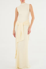 IVORY ASIL LONG DRESS