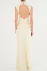 IVORY ASIL LONG DRESS