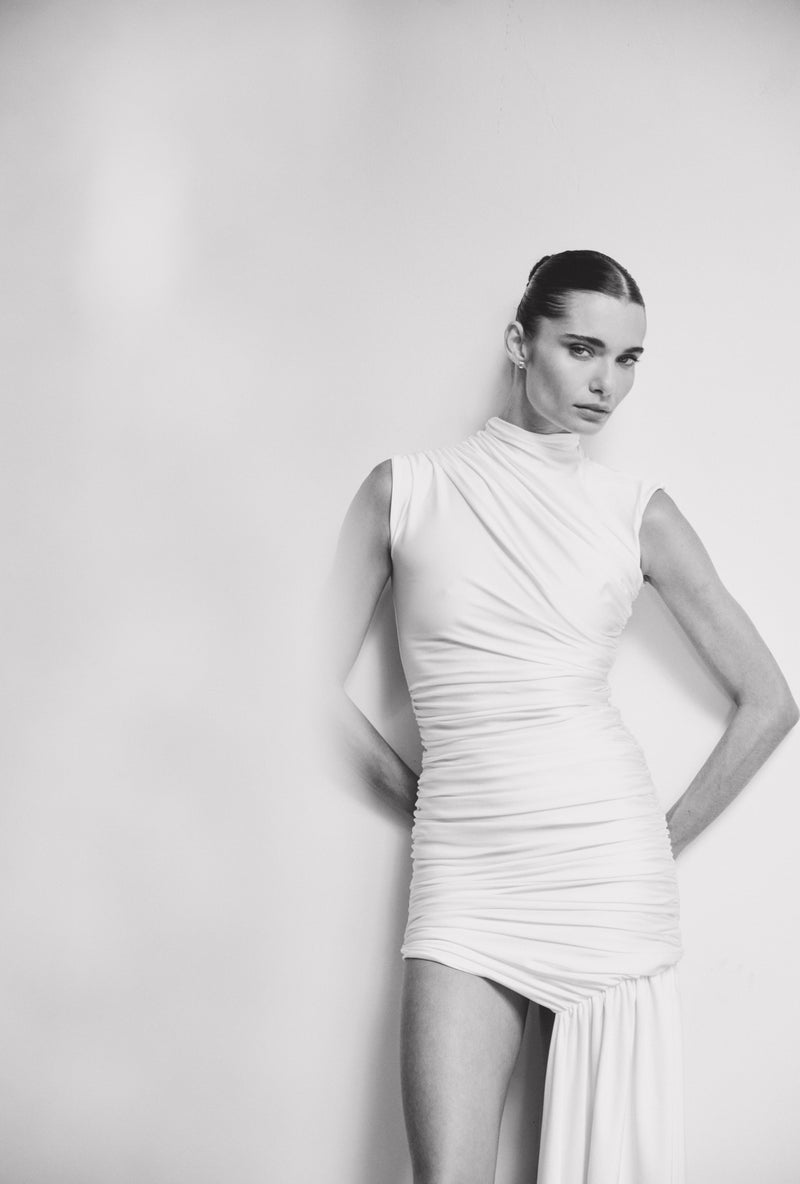 IVORY LIA MINI DRESS