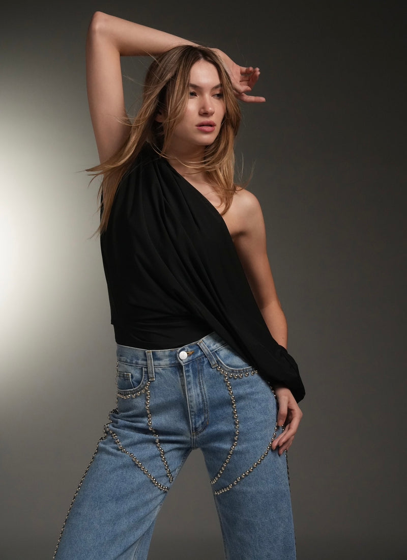 BLACK LEX TOP