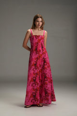 MARDI LOLA LINEN LONG DRESS