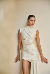 IVORY LIA MINI DRESS