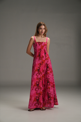 MARDI LOLA LINEN LONG DRESS