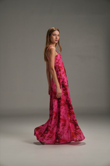 MARDI LOLA LINEN LONG DRESS