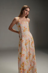 DAI LOLA LINEN LONG DRESS