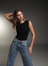 BLACK ABRIL TOP