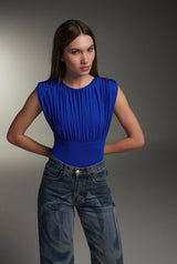 ROYAL BLUE IZOLA TOP