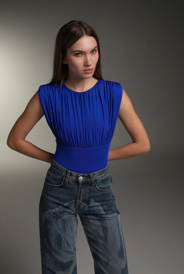 ROYAL BLUE IZOLA TOP