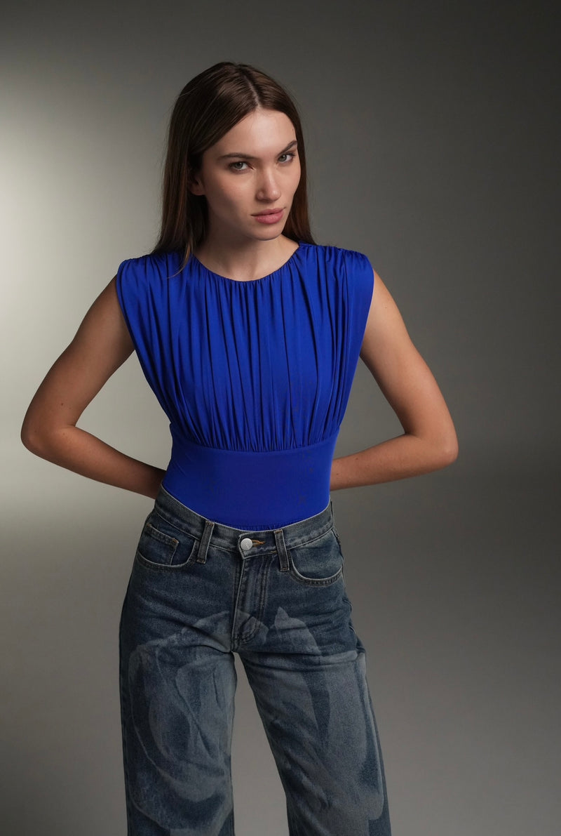 ROYAL BLUE IZOLA TOP