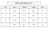 BLACK IMAN LONG DRESS