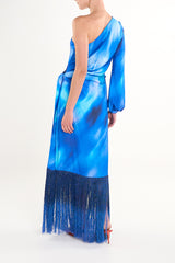 BAY ARI FRINGE LONG DRESS