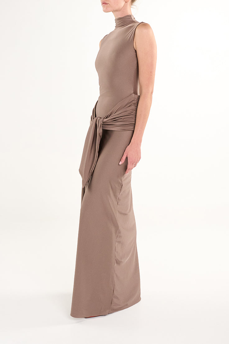 SEPPIA ASIL LONG DRESS