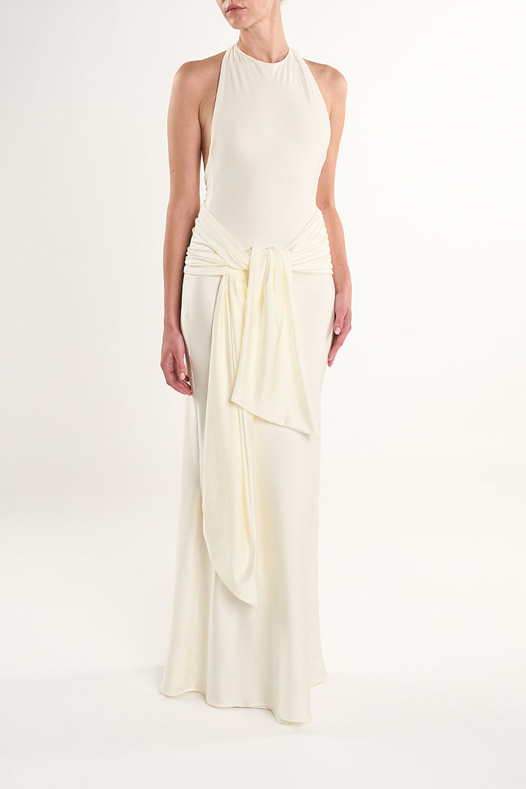 IVORY VLEN LONG DRESS