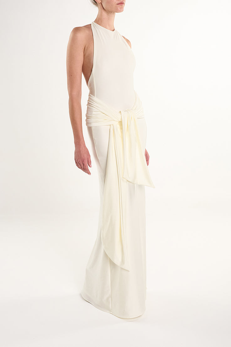 IVORY VLEN LONG DRESS