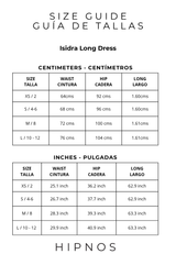 NAVY ISIDRA LONG DRESS