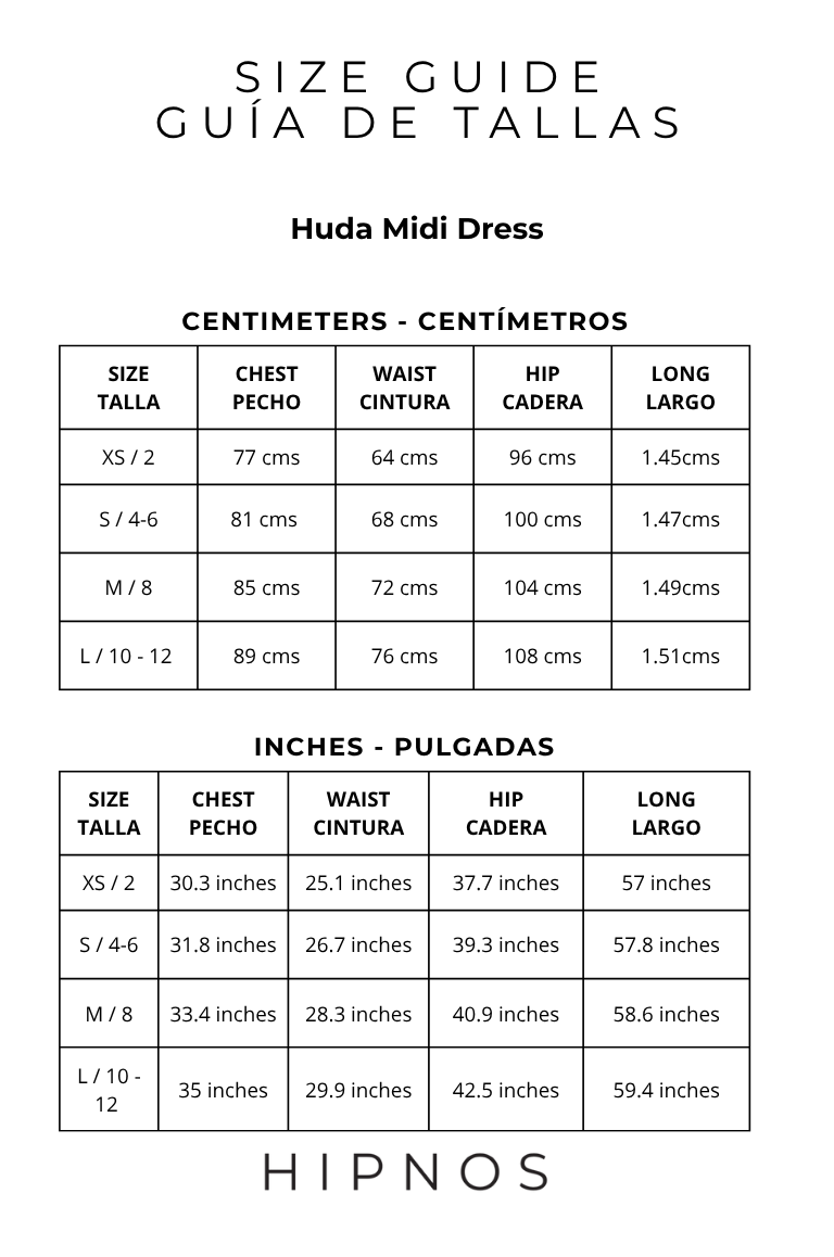BLACK HUDA MIDI DRESS